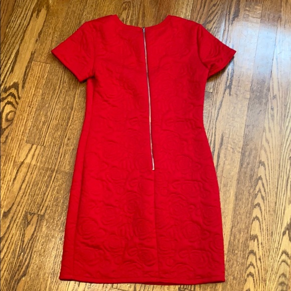 Red sweater dress - Picture 5 of 6
